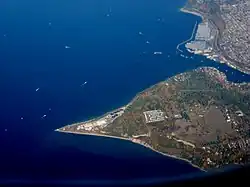 Aerial photo of West Point