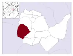 Location in Kabul Province