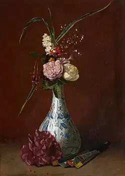 Still life with a fan