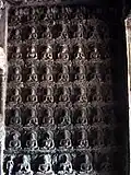 Buddhas on the antechamber's right wall[152]