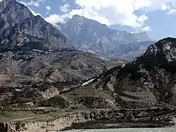 Mountains in Alagirsky District
