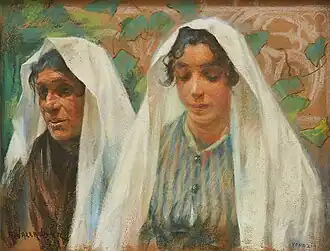 Alf Wallander - Två venetianskor.