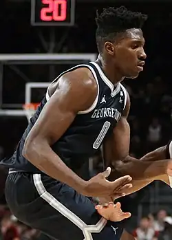 Mohammed with Georgetown in 2021