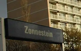 1991 Amstelveen Line style sign
