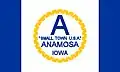 Flag of Anamosa, Iowa