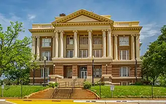 The Anderson County Courthouse in Palestine