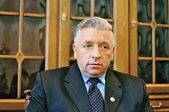 Andrzej Lepper in his office 2002 (2).jpg