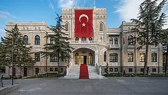 State Art and Sculpture Museum in Ankara, designed by Arif Hikmet Koyunoğlu (1927–1930).