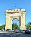 The Triumphal Arch was inaugurated in 1936.