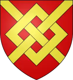 Arms of Audley Family, who held the Redcastle