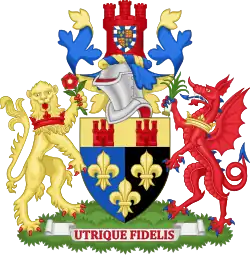 Arms of Monmouthshire County Council