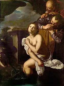 Susanna and the Elders (Artemisia Gentileschi, Nottingham Castle)