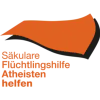 Logo. Orange shape.