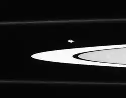 Atlas - A and F rings (June 30, 2006).