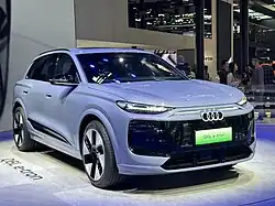 2025–present 奥迪Q6L e-tron Audi Q6L e-tron