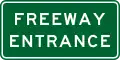 (R6-20) Freeway Entrance