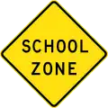 (W6-216) School Zone (used in New South Wales)