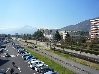 The Avenue de Verdun, in Meylan