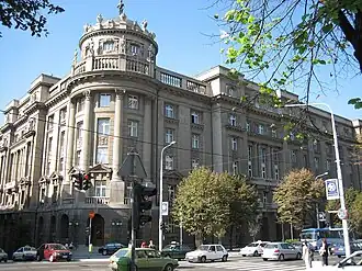 Ministry of Foreign Affairs Building, façade by Nikolay Krasnov (architect), 1923