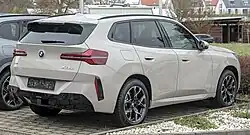 X3 xDrive 30 rear view