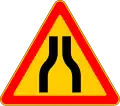 1.18.1 Road narrows on both sides