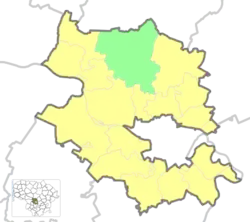 Location of Babtai Eldership