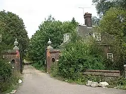 Back Entrance and Gate House