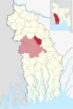 Location of Bagharpara
