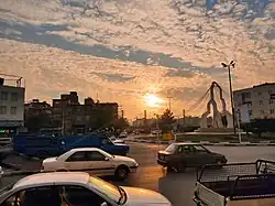 Shahid Rajayi Square in Nasimshahr