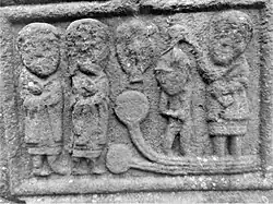 High cross, Kells, Ireland, 10th century carving in stone