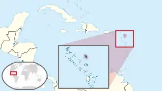 Barbuda highlighted