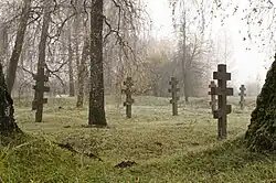 Cemetery for WWI soldiers