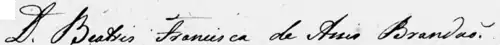 D. Beatriz Francisca de Assis Brandão