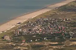 Aerial photograph of Bergen aan Zee (2015)