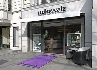 Photograph of Udo Walz's salon on Kufürstendamm 29