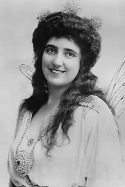 woman in costume as a fairy