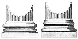 drawing of architectural detail