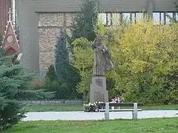 Monument of Pope John Paul II in Bielawa