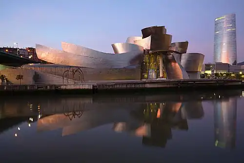 Guggenheim Museum, Bilbao, Spain, by Frank Gehry, opened in 1997[296]