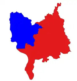 Location in Kyaiktodistrict