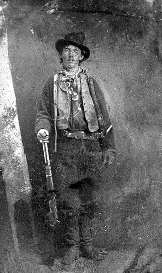 William Bonney aka Henry McCarty aka Billy the Kid, c. late 1870s