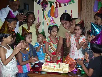 Birthday party for children