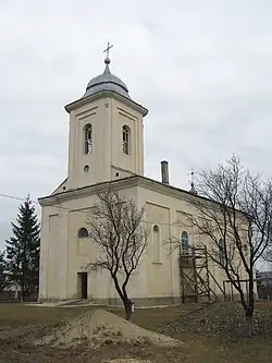 All Saints' church in Țibănești
