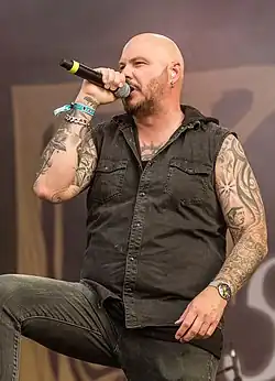 Strid with Soilwork in 2019
