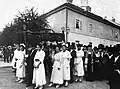 1917 Torah transfer from old synagogue to new Bjelovar Synagogue