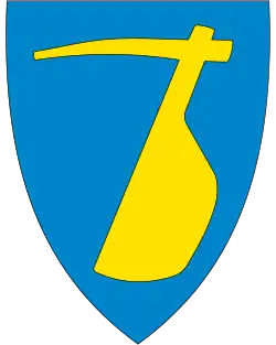 Coat of arms of Bjugn Municipality (1989-2019)