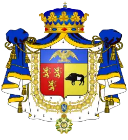 Blason Charles-Maurice de Talleyrand-Périgord (1754-1838) (Empire)2