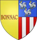 Coat of arms of Bonnac-la-Côte
