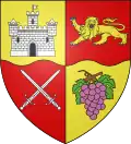 Coat of arms of Lamothe-Montravel