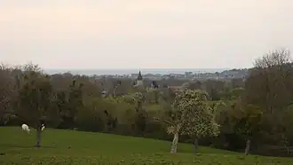 Countryside and beach